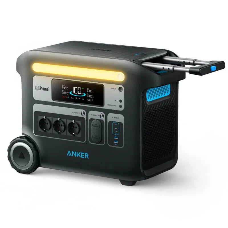 Anker SOLIX F2000 2048Wh 2300W Solar Generator Kit with 2x 200W Solar Panel