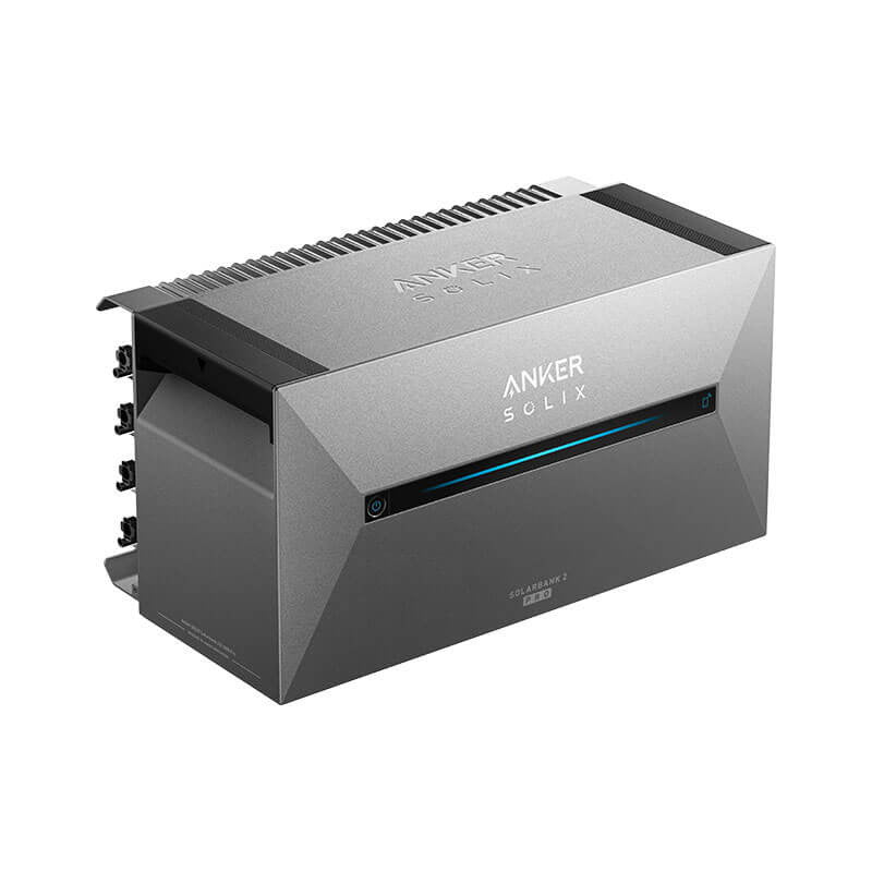 Anker SOLIX Solarbank 2 E1600 Pro Balcony Solar System, 1600Wh Storage, 2400W Output, Plug & Play DIY Energy Kit