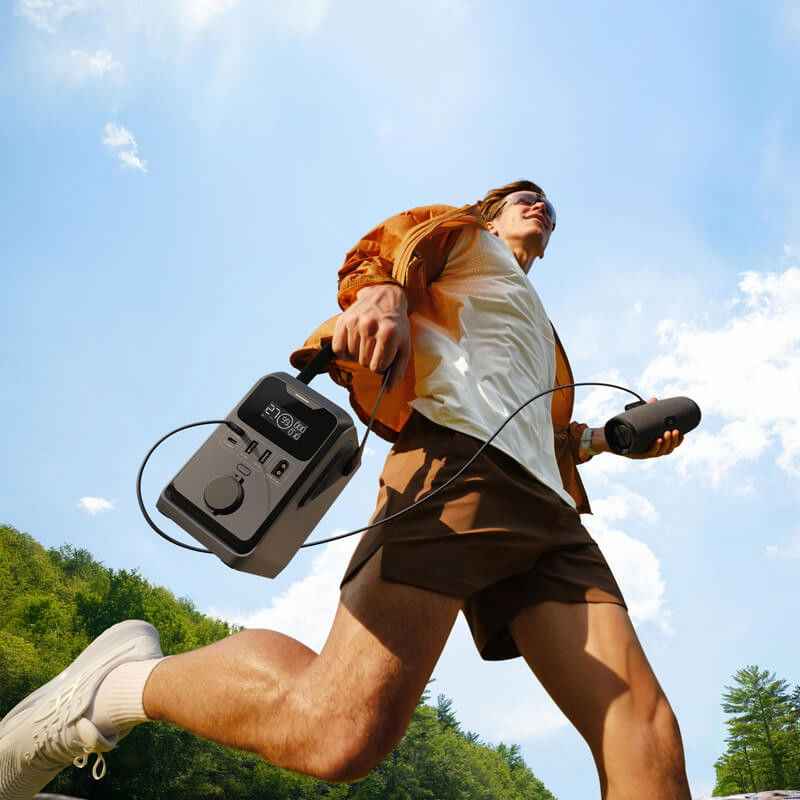 Statie Portabila EcoFlow TRAIL 300 DC, 288 Wh, LiFePO4, USB-C 140W, Incarcare Solara