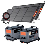 Oscal PowerMax 3600 SE Solar Generator Kit 7200Wh 3600W with Expansion Battery + 2x 200W Solar Panels