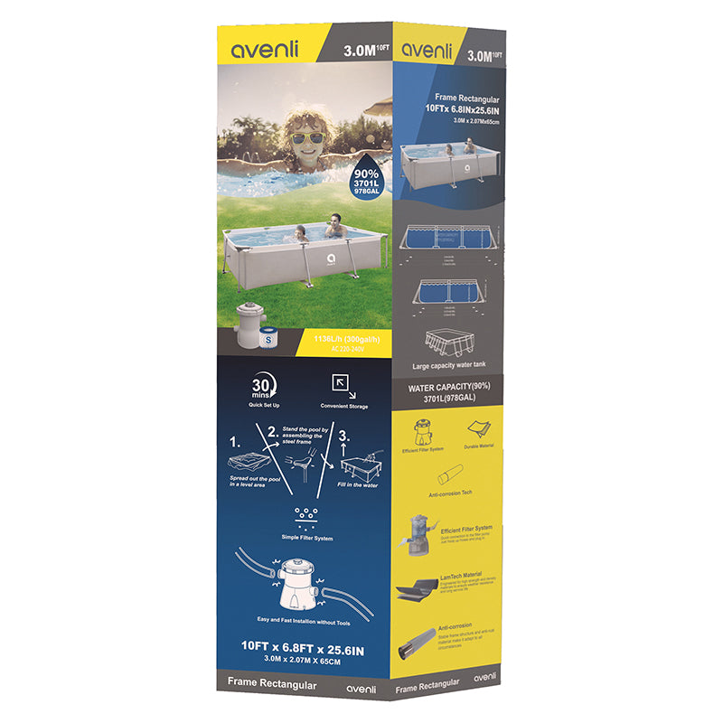 Piscina cu Cadru Avenli 17771EU
