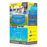 Piscina Cadru Metalic 427 Filtru si Scara H 84