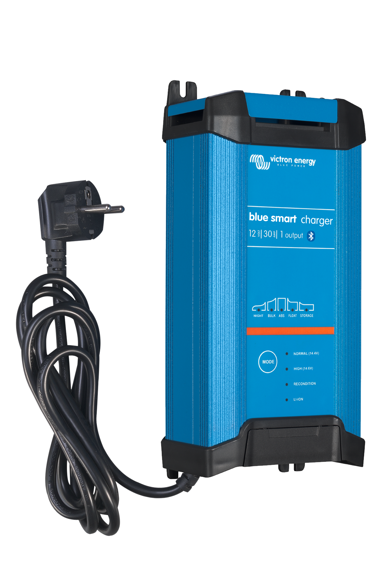 Victron Energy Blue Smart IP22 Smart Car Battery Charger 12V 30A, Trickle Charger for Car Battery and Desulfator for Motorcycle, ATV, RV, Lithium and Deep Cycle Batteries