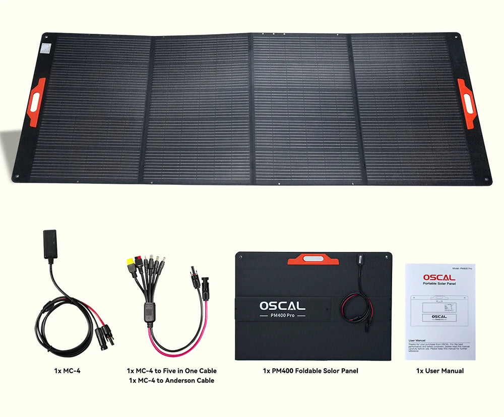 Oscal PM400 Pro 400W portable solar panel