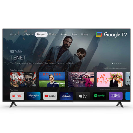 Smart Google TV Ultra HD 4K 65 Inch 165CM cu Bluetooth, Internet WiFi, USB si Telecomanda