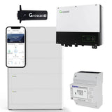 Growatt SPH3000TL BL-UP 3kW Hybrid Inverter with 12.8 kWh Solar Battery Storage Set