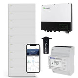Growatt SPH3000TL BL-UP 3kW Hybrid Inverter with 23.0 kWh Solar Battery Storage Set