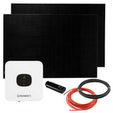 Balcony Solar System Growatt MIC 800 0.8kW with 800W Solar Panel and WiFi Stick