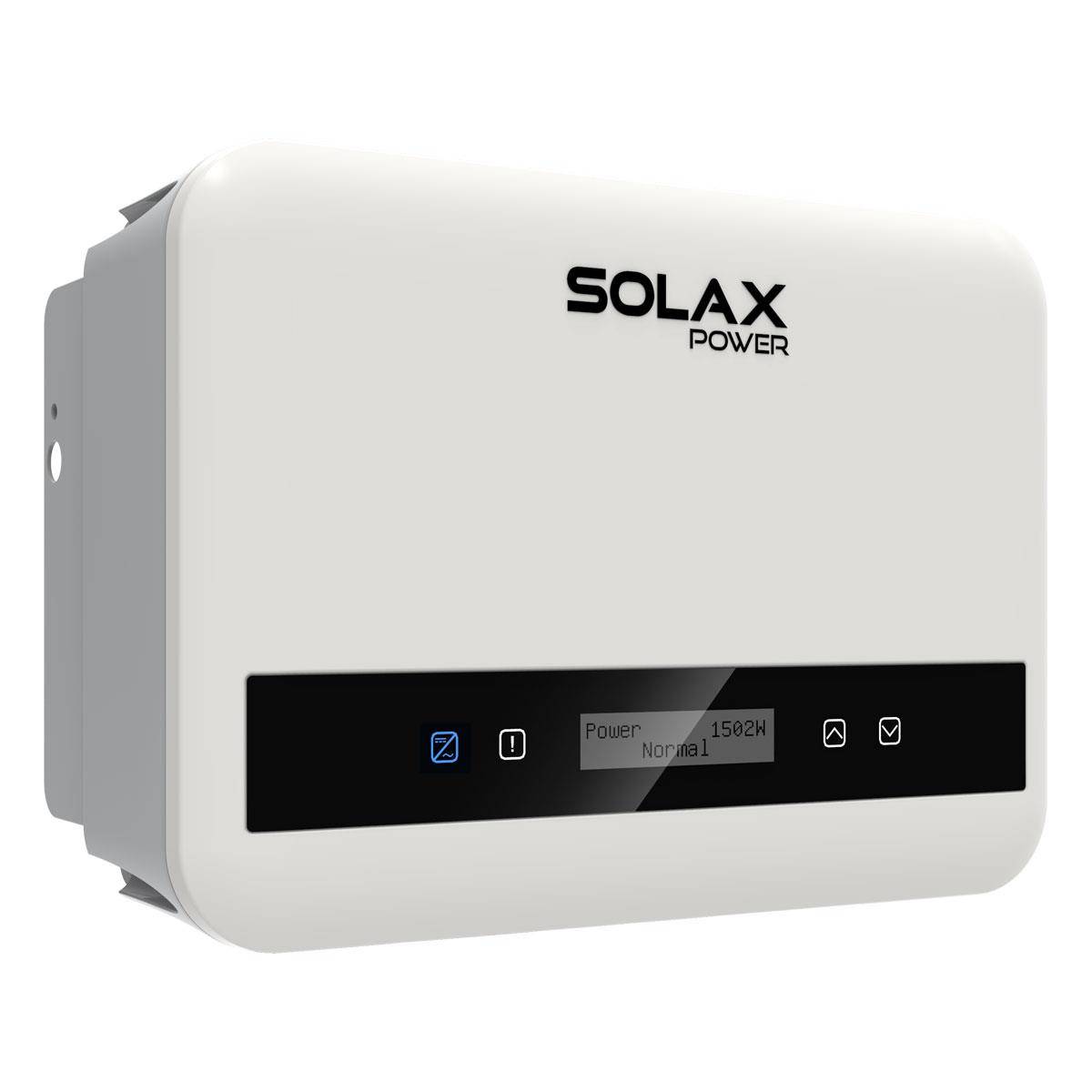 SolaX 1.1 kWp Mini PV System with X1 G4 Inverter and 1200W Solar Panels including WiFi