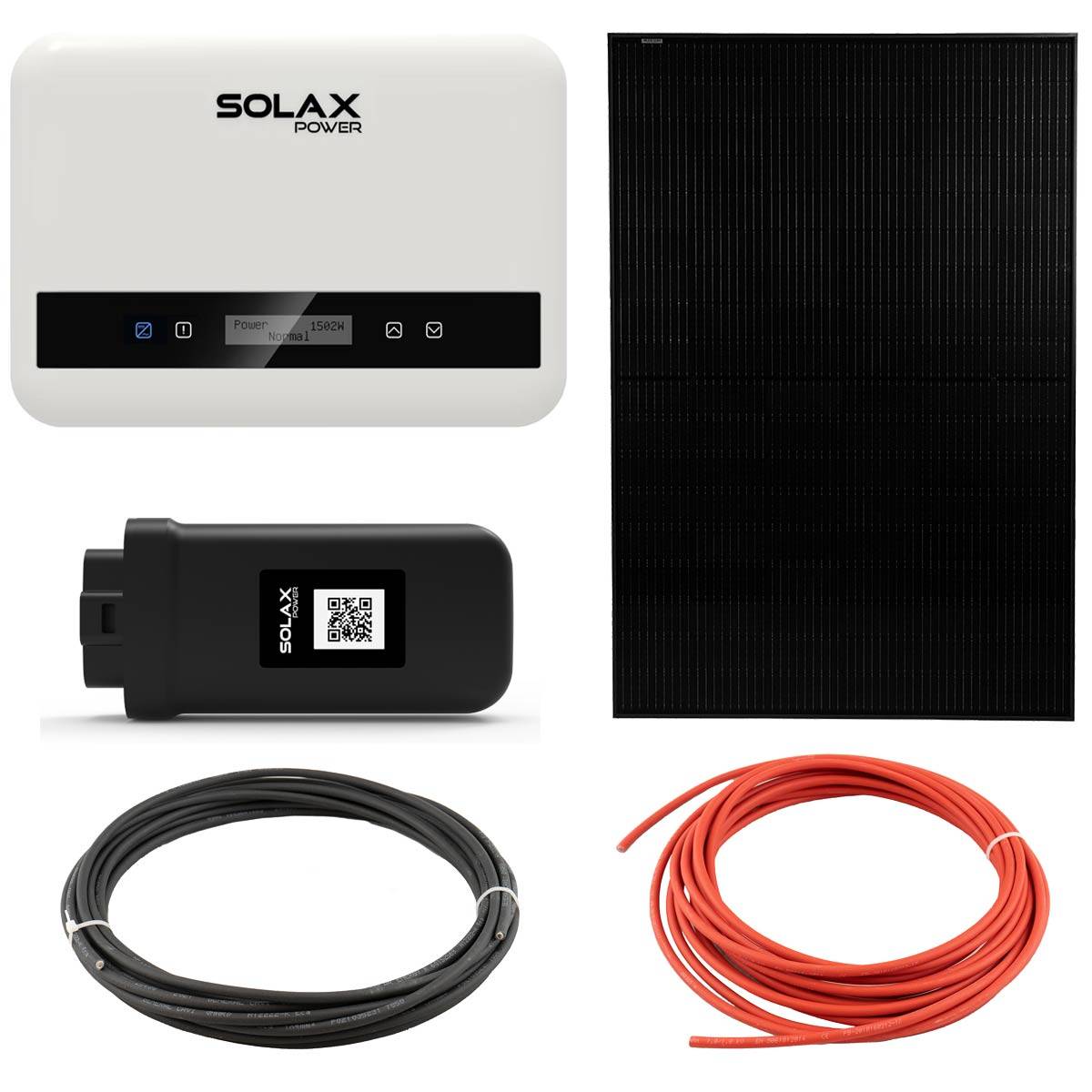 SolaX Balcony Solar System X1-Mini G4 800W with Solar Panels and WiFi