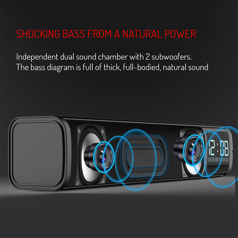 Boxa Bluetooth cu Ceas Ad 1191 Adler