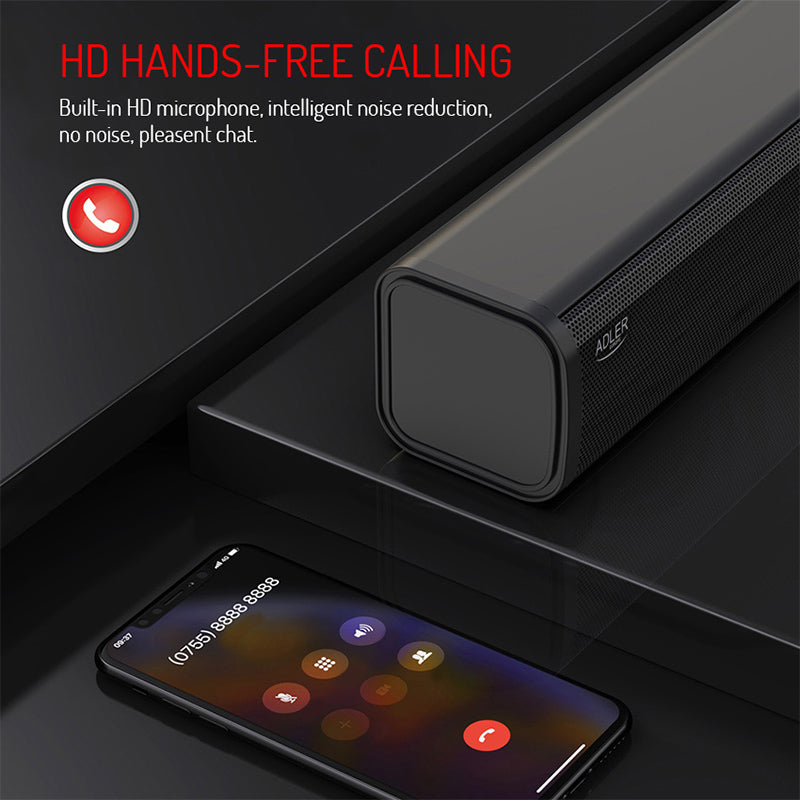 Boxa Bluetooth cu Ceas Ad 1191 Adler