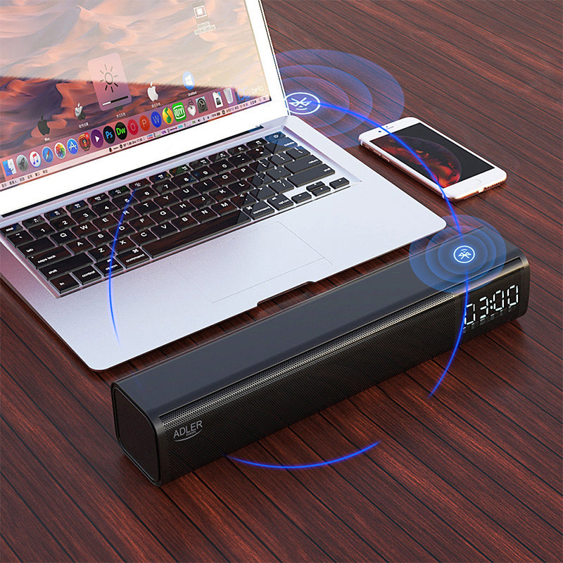 Boxa Bluetooth cu Ceas Ad 1191 Adler