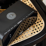 Radio cu ceas negru Adler AD 1192 cu Bluetooth, radio FM, alarma si incarcare wireless