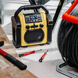 Radio portabil IPX54 Adler AD 1911 cu Bluetooth, radio FM, baterie reincarcabila si AUX