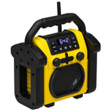 Radio portabil IPX54 Adler AD 1911 cu Bluetooth, radio FM, baterie reincarcabila si AUX