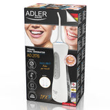 Irigator Oral Dus Bucal Voiaj Adler AD 2176 cu baterie 1400 mAh si USB