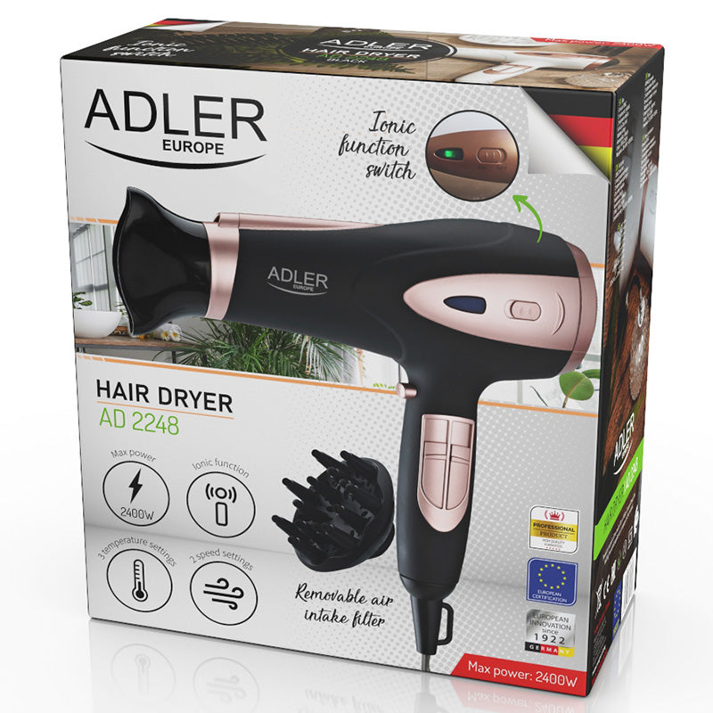 Uscator Par Ionizare Alb Adler AD 2248