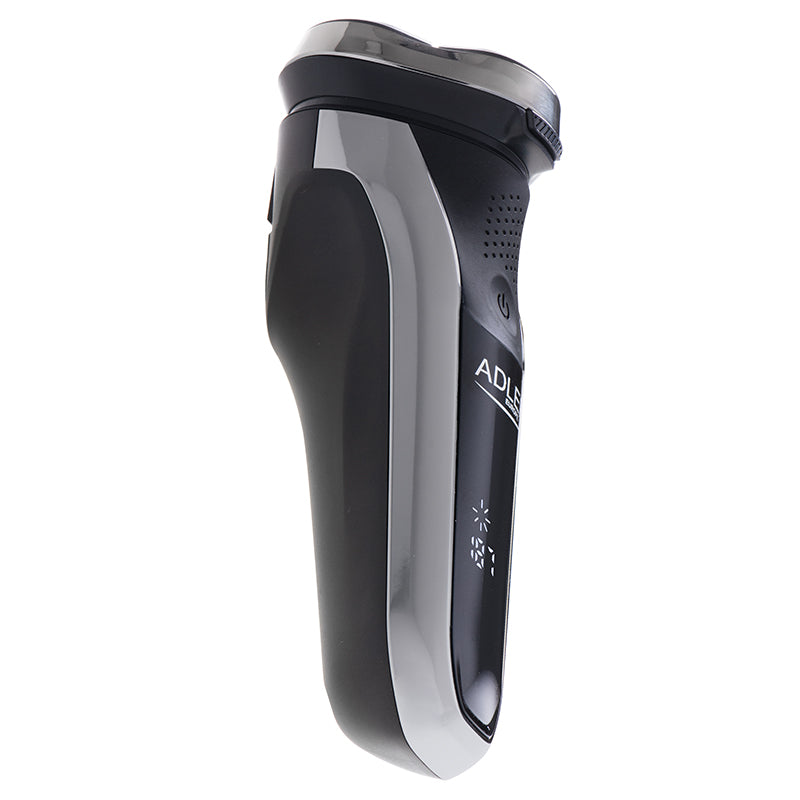 Aparat de Ras Rotativ 3 Capete Adler AD 2933 cu afisaj LCD, baterie 2000 mAh, USB si Rezistenta la Apa