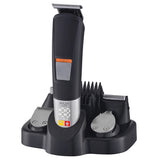 Set 5 in 1 Trimmer cu afisaj Adler AD 2943 cu afisaj LED, baterie reincarcabila si USB