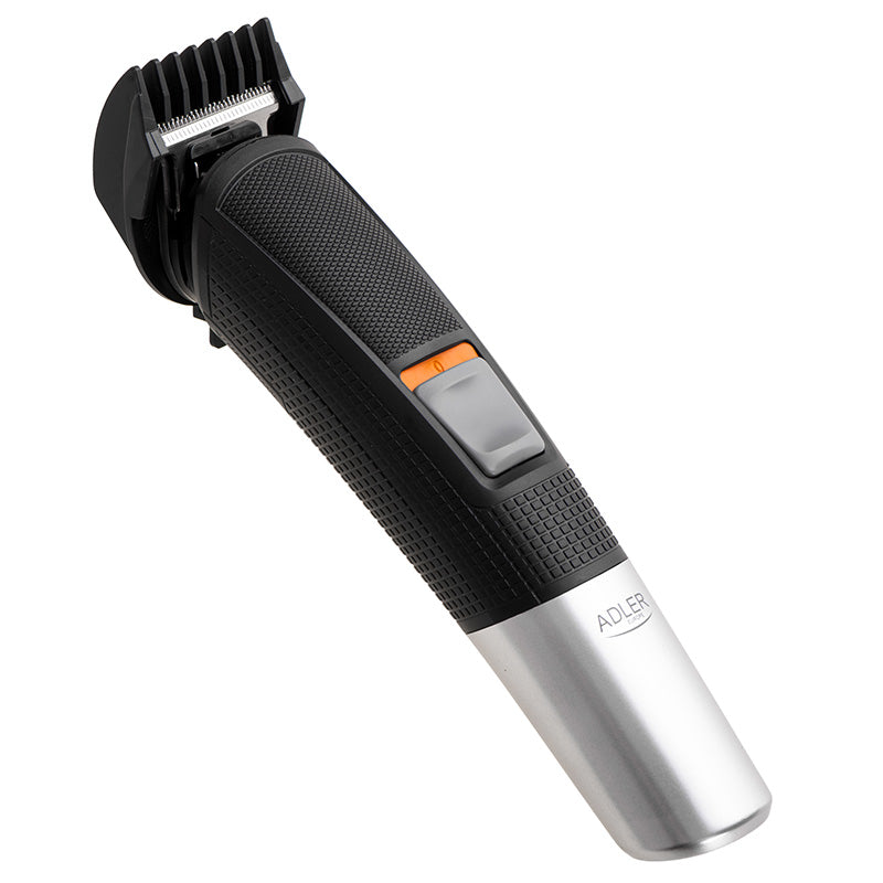 Set 5 in 1 Trimmer cu afisaj Adler AD 2943 cu afisaj LED, baterie reincarcabila si USB