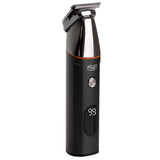Set 5 in 1 Trimmer cu afisaj Adler AD 2946 cu afisaj LED, baterie 600 mAh si USB