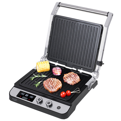 Grill Electric 2 in 1 Adler AD 3059 cu afisaj LED