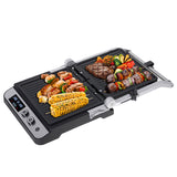 Grill Electric 2 in 1 Adler AD 3059 cu afisaj LED
