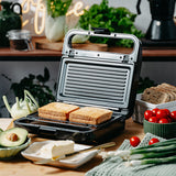 Sandwich Maker 2 in 1 Negru Adler AD 3070