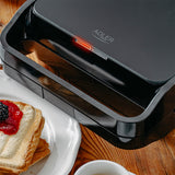 Sandwich Maker 2 in 1 Negru Adler AD 3070