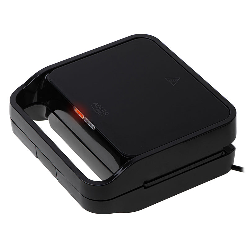 Sandwich Maker 2 in 1 Negru Adler AD 3070