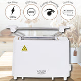 Toaster 6 Niveluri de Rumenire Adler AD 3223