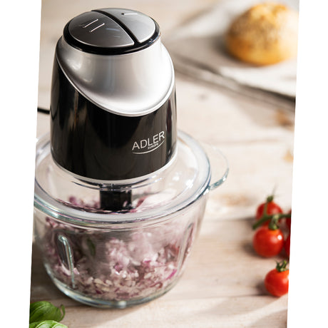 Tocator Chopper cu Bol Sticla Adler AD 4082 cu DAB+