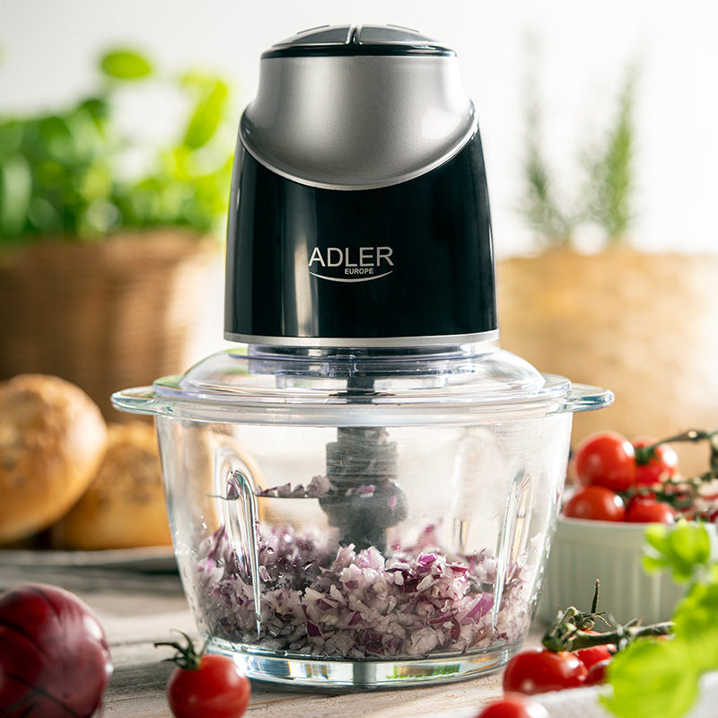 Tocator Chopper cu Bol Sticla Adler AD 4082 cu DAB+