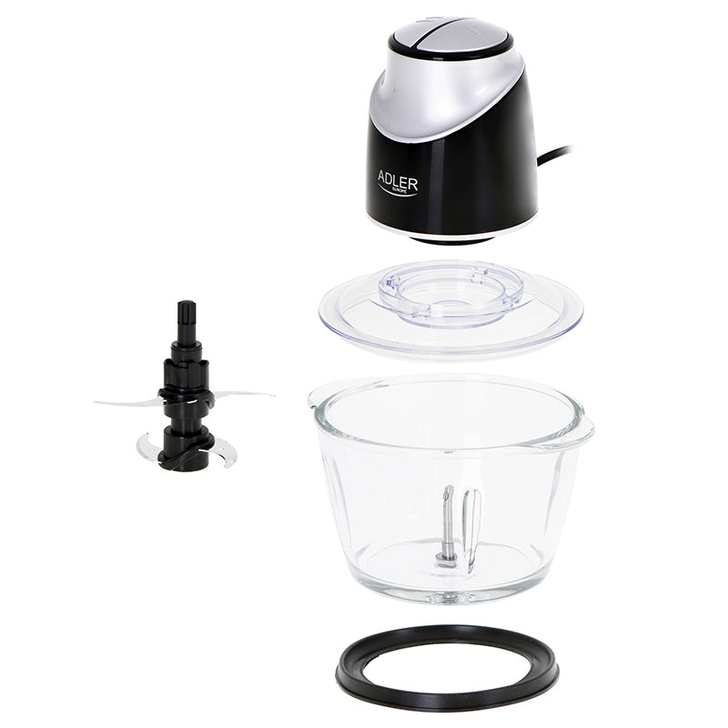 Tocator Chopper cu Bol Sticla Adler AD 4082 cu DAB+