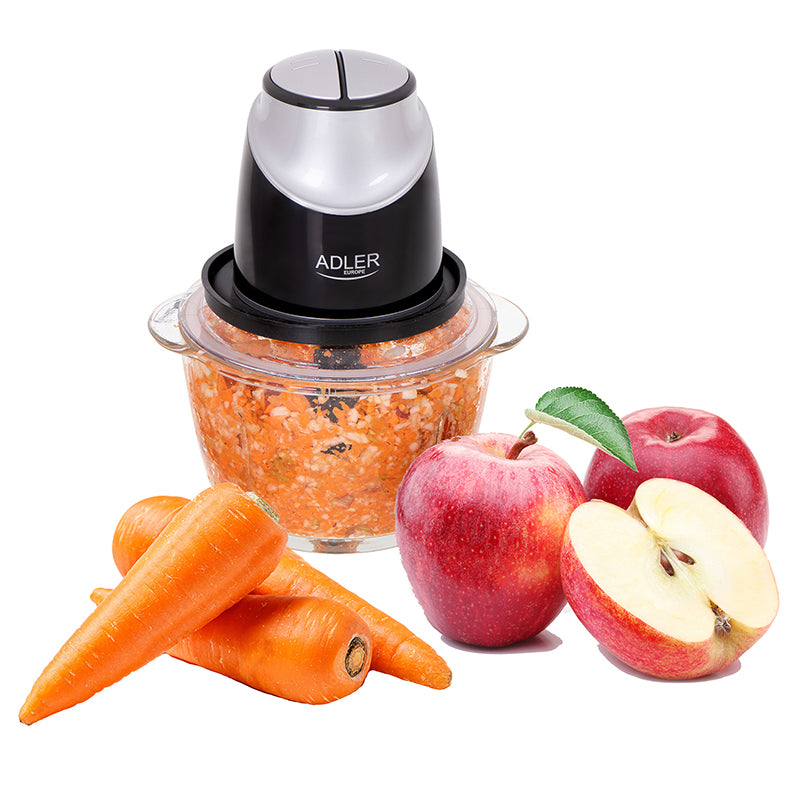 Tocator Chopper cu Bol Sticla Adler AD 4082 cu DAB+