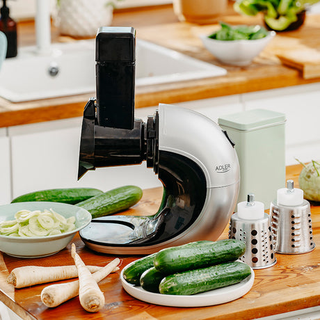 Slow Juicer 3 in 1 Adler AD 4131 cu DAB+