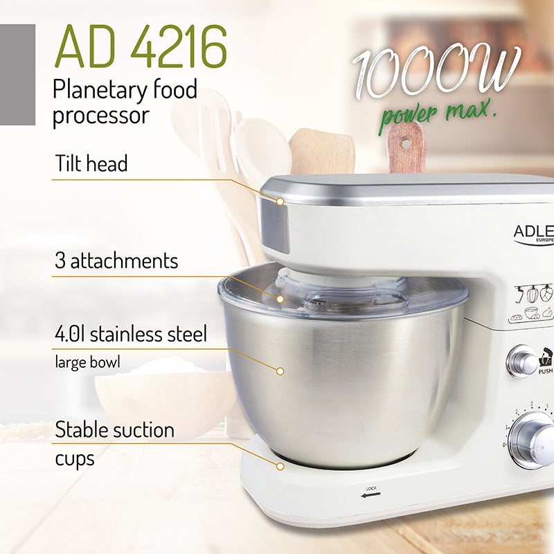 Robot Bucatarie Adler AD 4216 cu DAB+ si Rezistenta la Apa