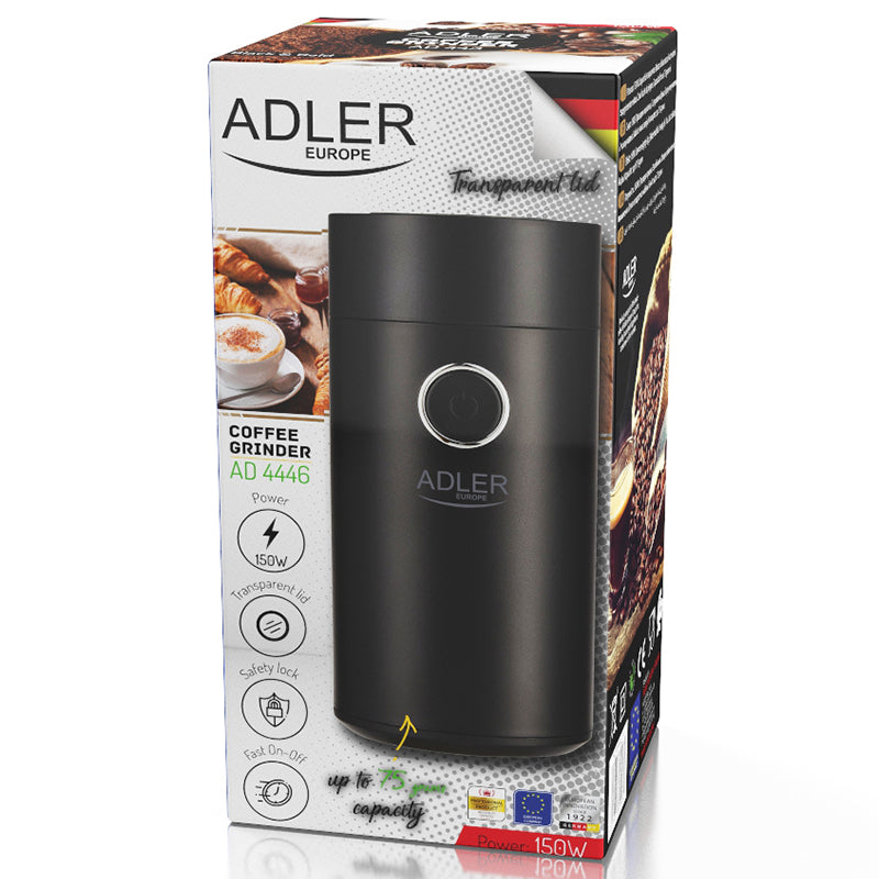 Rasnita Cafea Negru Adler AD 4446
