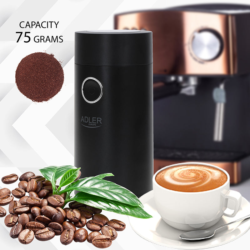 Rasnita Cafea Negru Adler AD 4446