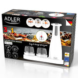 Set 3 Rasnite Condimente Alb Adler AD 4449W cu USB