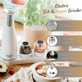 Set 3 Rasnite Condimente Alb Adler AD 4449W cu USB