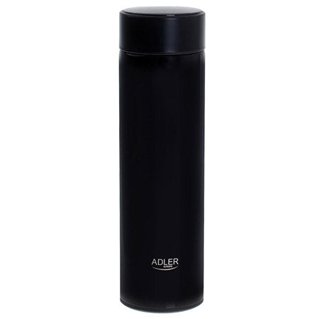 Termos cu afisaj Temperatura Negru Adler Ad 4506bk cu DAB+, afisaj LED, baterie reincarcabila si Rezistenta la Apa