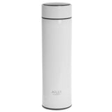 Termos cu afisaj Temperatura Alb Adler AD 4506 cu DAB+, afisaj LED, baterie reincarcabila si Rezistenta la Apa