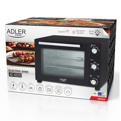 Cuptor Electric 48l Adler AD 6026 cu DAB+