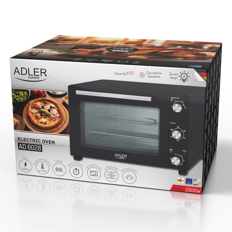 Cuptor Electric 60l Adler AD 6028 cu DAB+