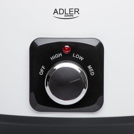 Slow Cooker 5.8l Alb Adler AD 6413 cu DAB+