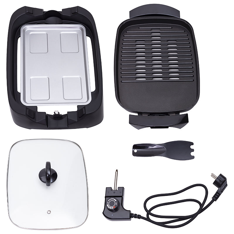 Grill Electric cu Capac Adler AD 6610
