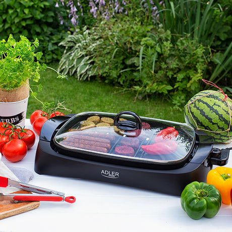 Grill Electric cu Capac Adler AD 6610