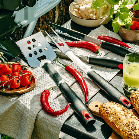 Set Accesorii Grill Inox cu Husa Adler AD 6727 cu DAB+